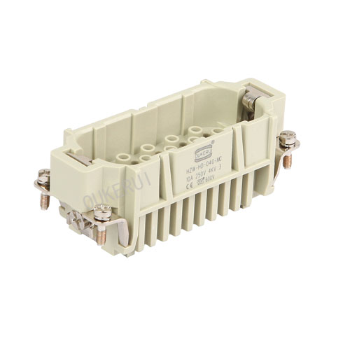 40Pin 10A 250V Heavy Duty -liittimen urosliitin